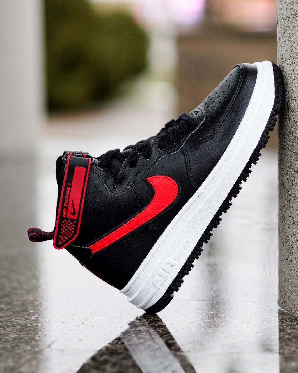Nike Air Force 1 Gore-Tex Black White Red