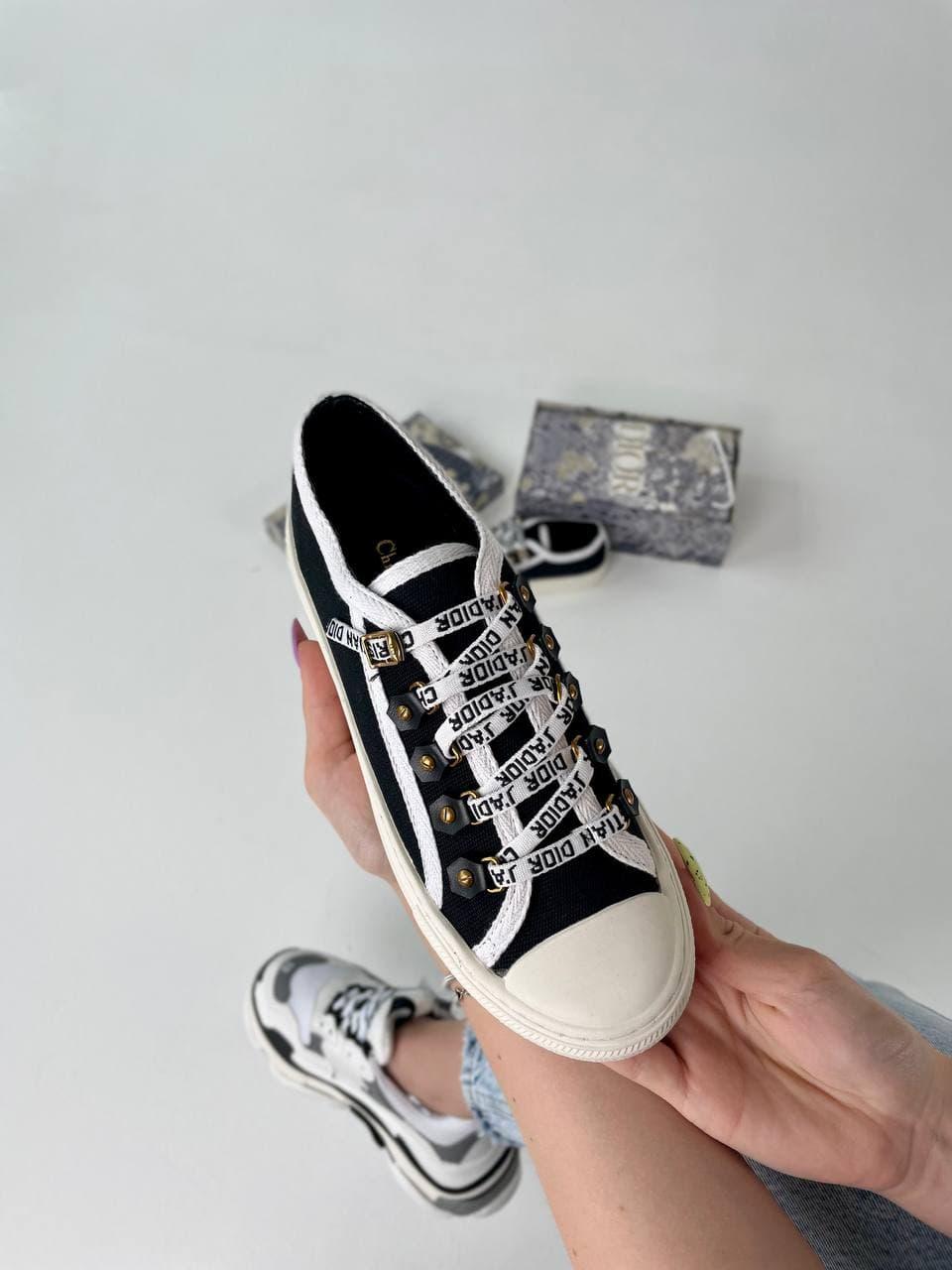 Dior Low TOP Black White