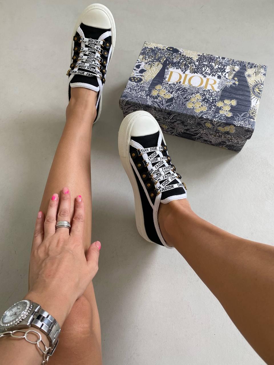 Dior Low TOP Black White