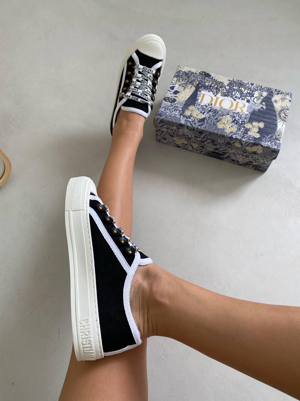 Dior Low TOP Black White