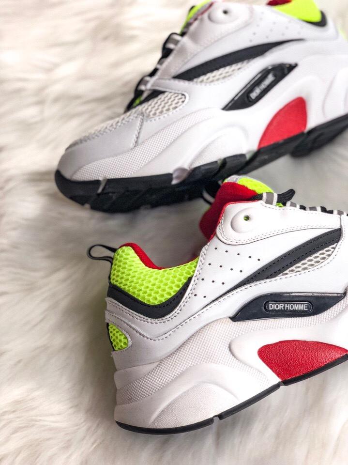Dior Homme White Green Red