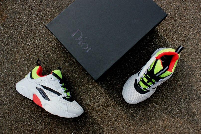 Dior Homme White Green Red