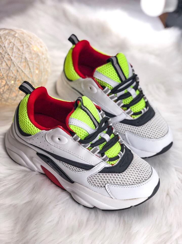 Dior Homme Black White Green Red