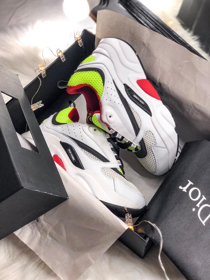 Dior Homme Black White Green Red
