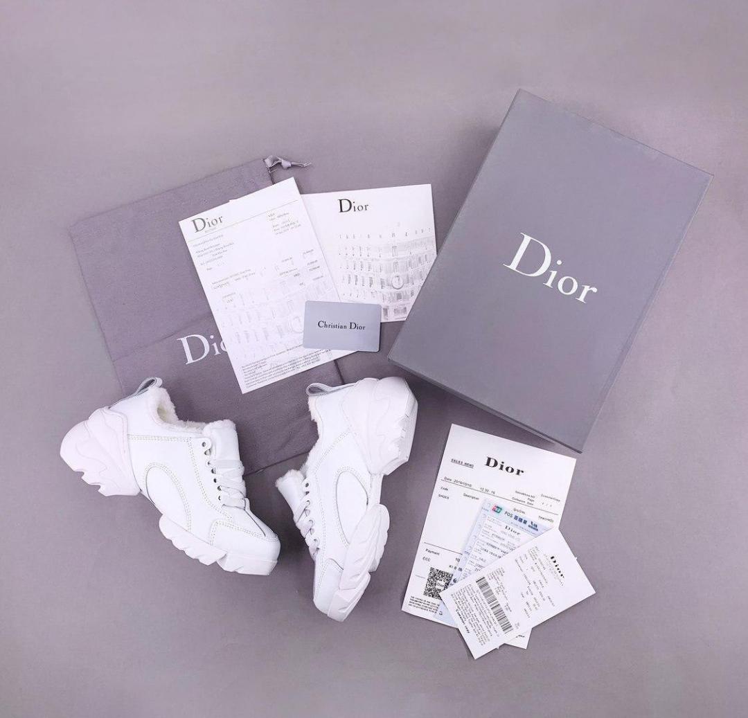 Dior D-Connect Sneaker White