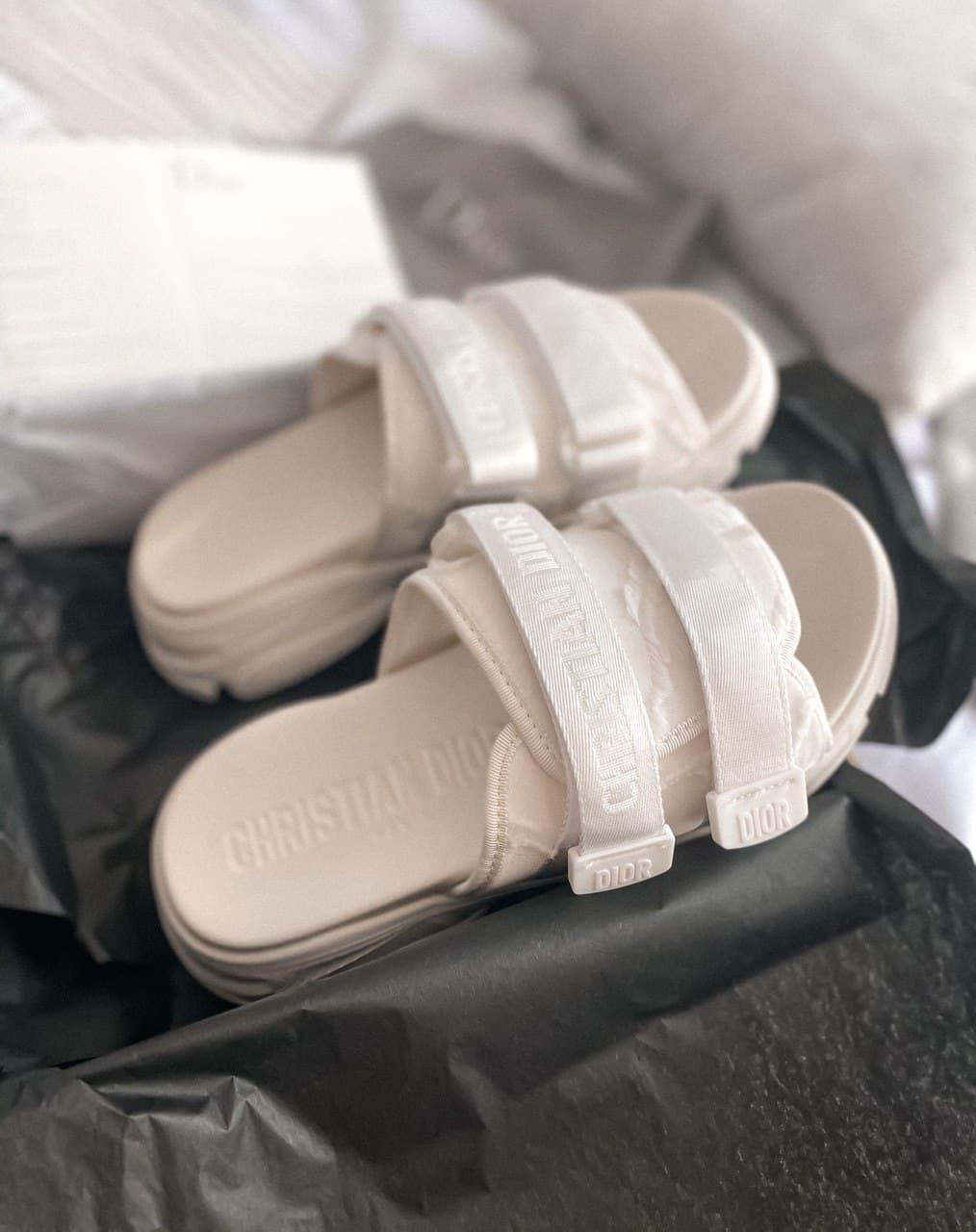 Dior Slippers White
