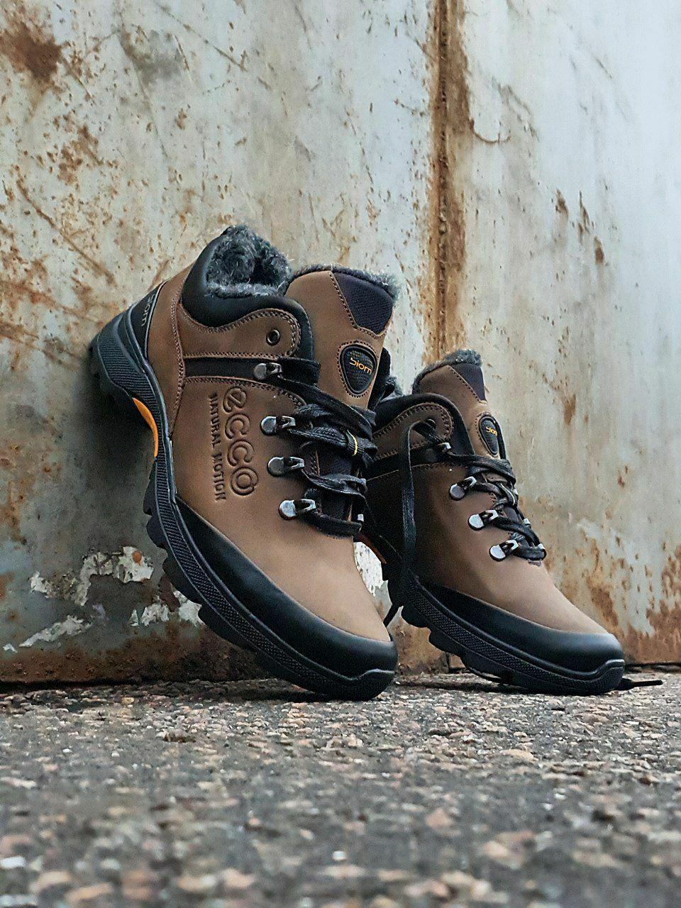Ecco Biom Winter Sneakers Brown Black