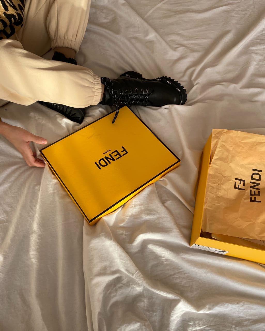 Fendi Freedom FUR Black