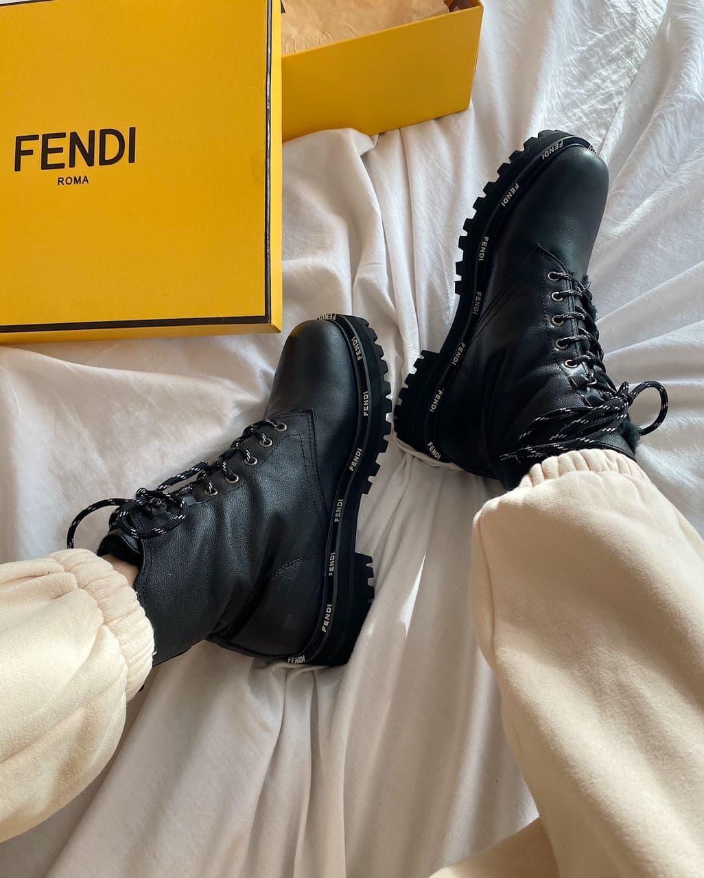 Fendi Freedom FUR Black