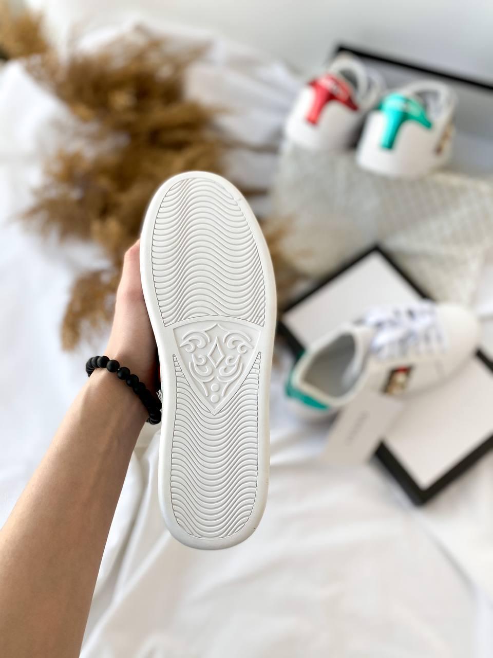Gucci White Red Green