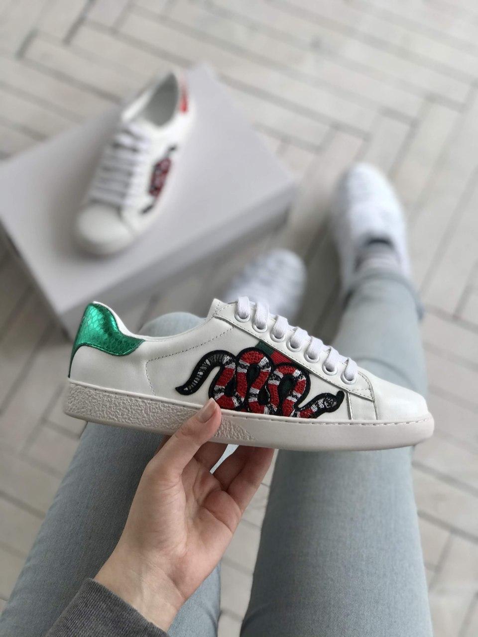 Gucci White Red
