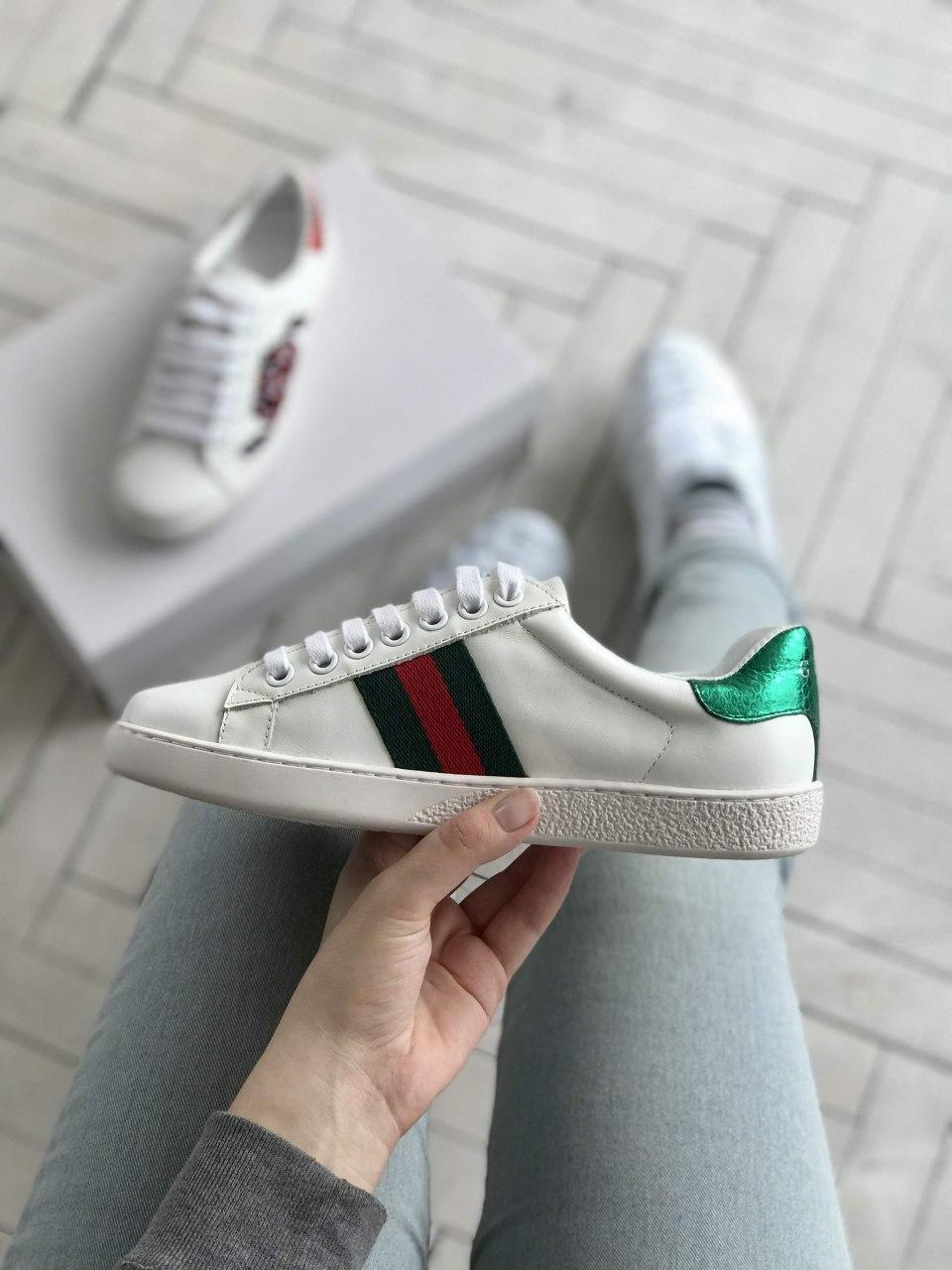 Gucci White Red