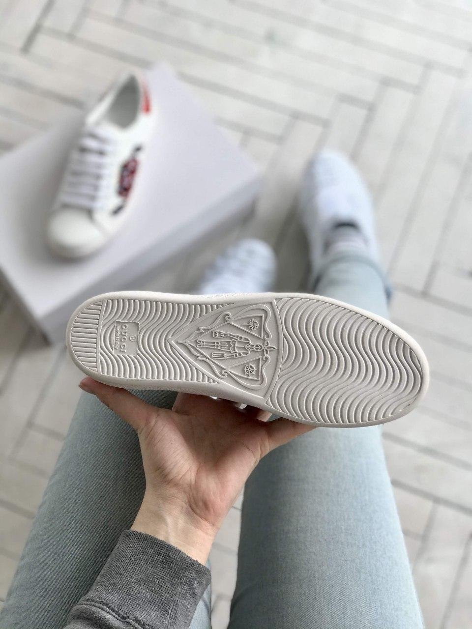 Gucci White Red