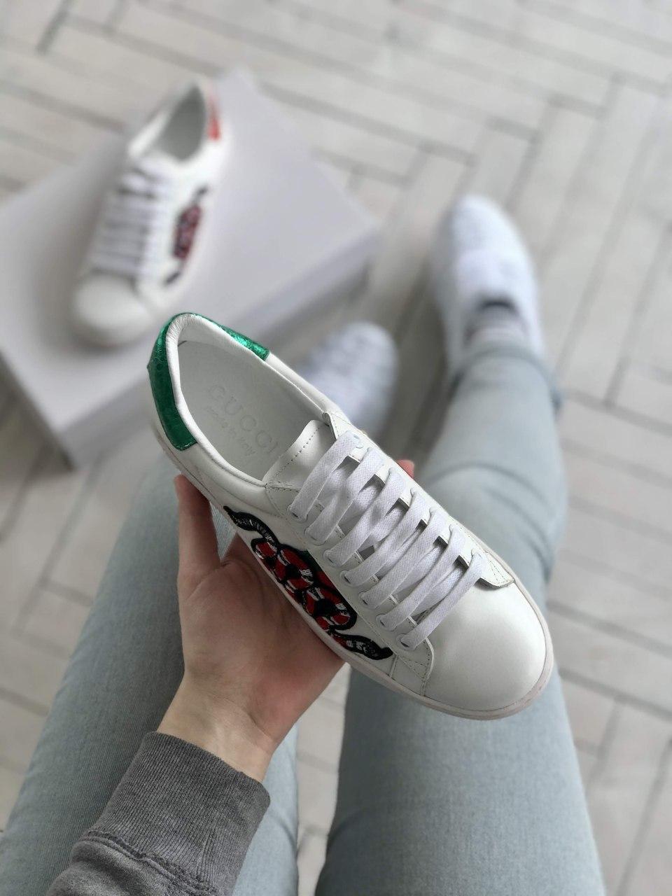 Gucci White Red