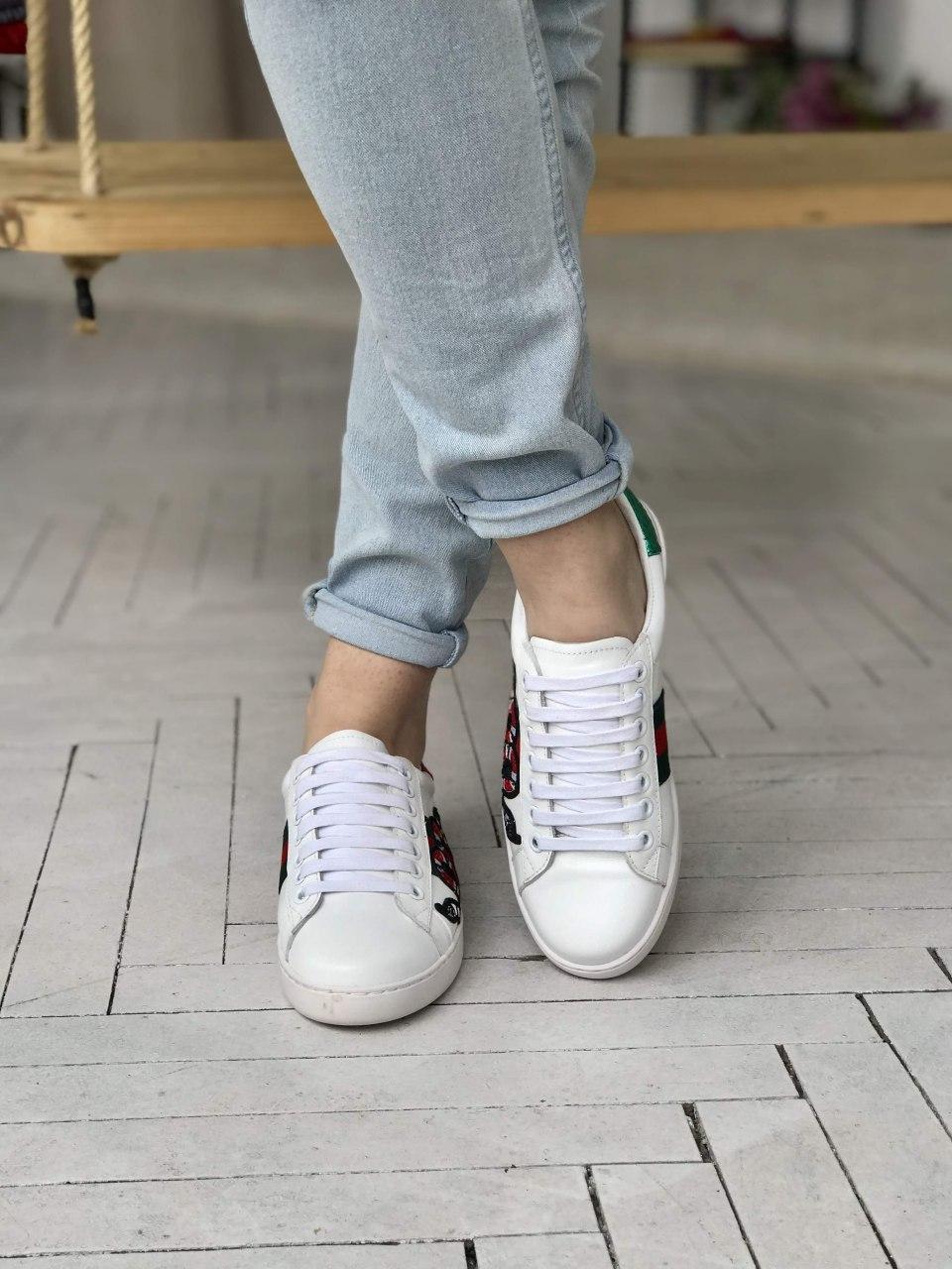Gucci White Red
