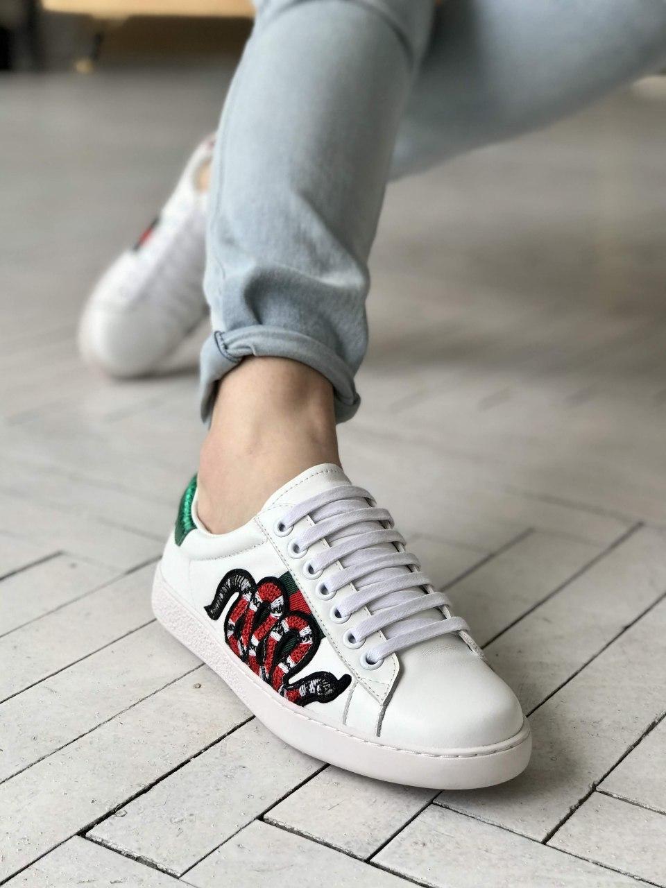 Gucci White Red