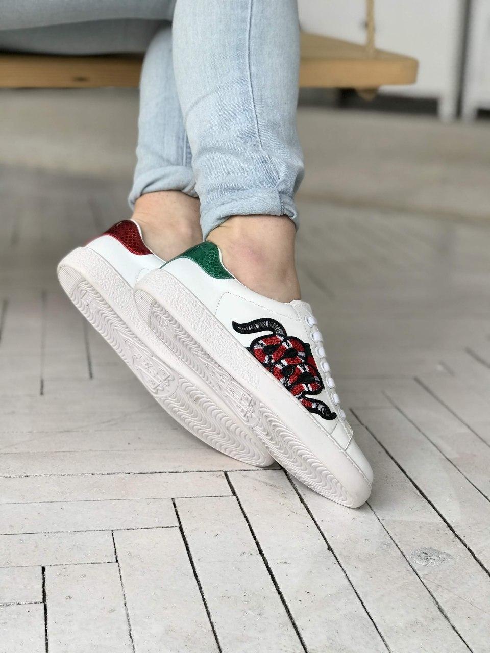 Gucci White Red