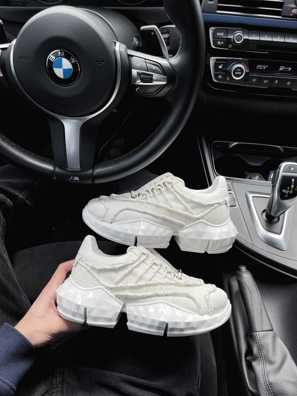 Jimmy Choo Sneakers White Ropes