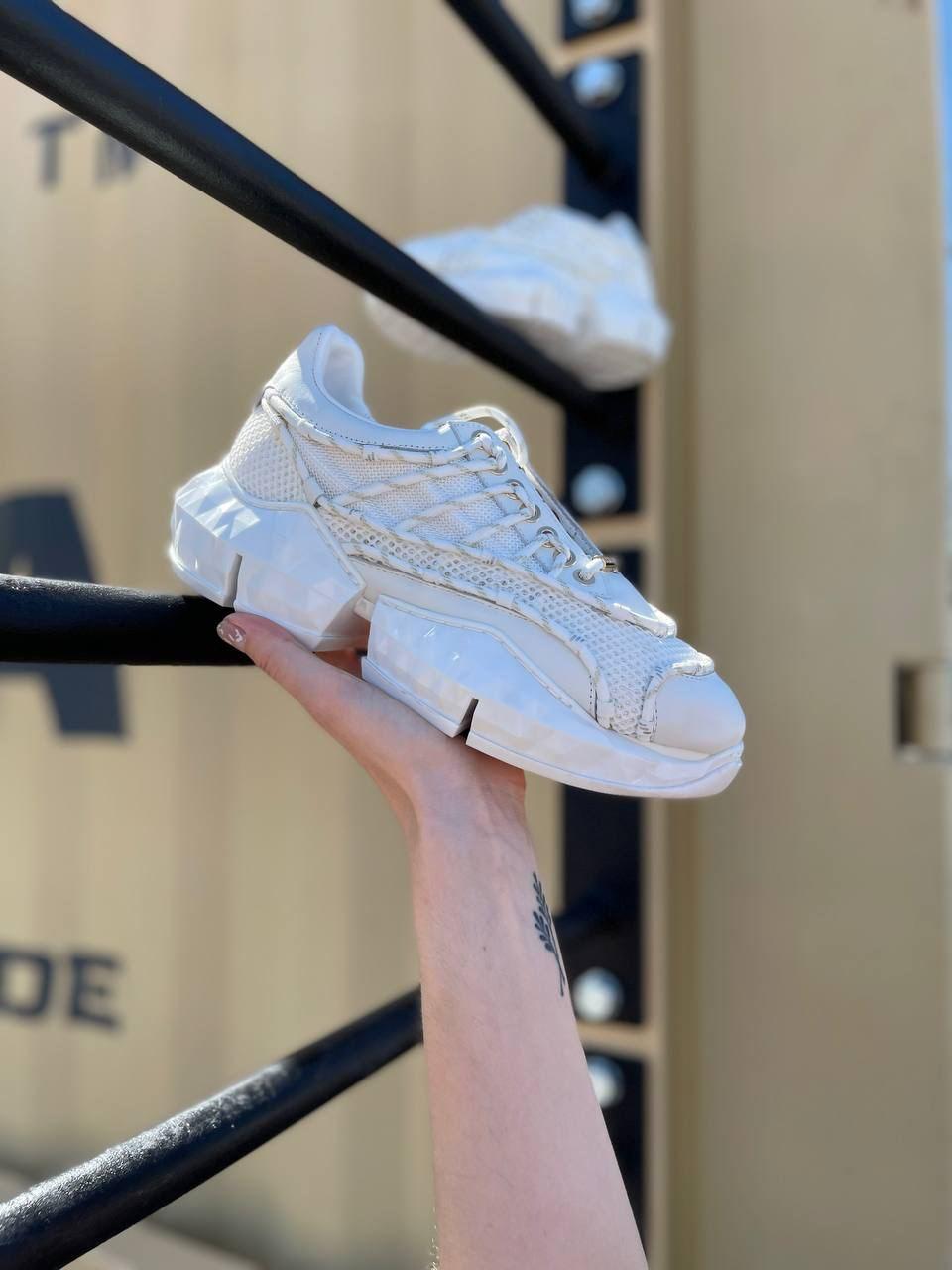 Jimmy Choo Sneakers White Ropes