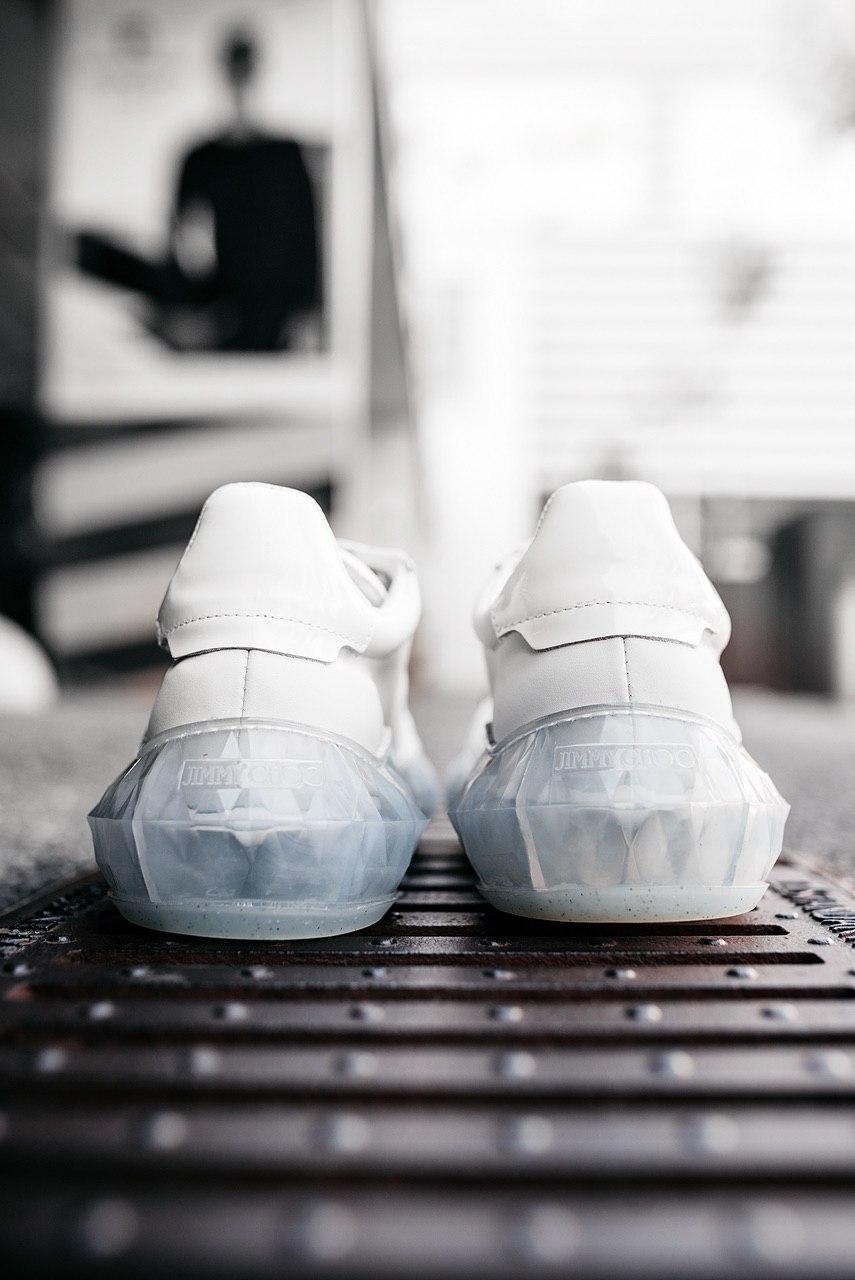 Jimmy Choo White Leather