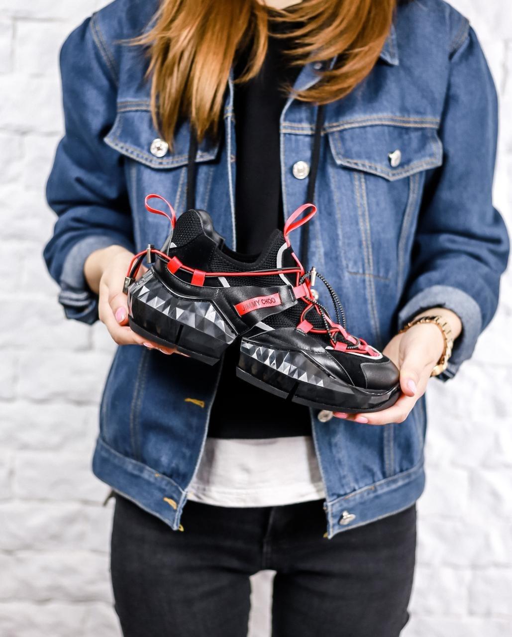 Jimmy Choo Black Red