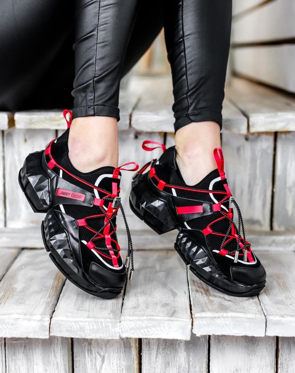 Jimmy Choo Black Red