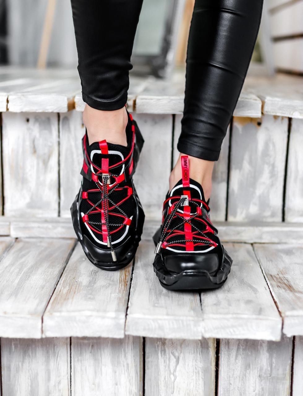 Jimmy Choo Black Red