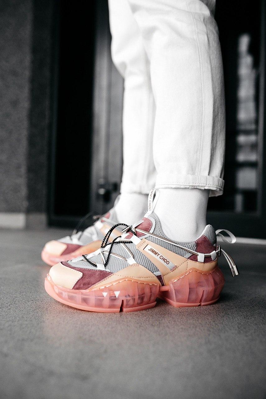 Jimmy Choo Pink Grey