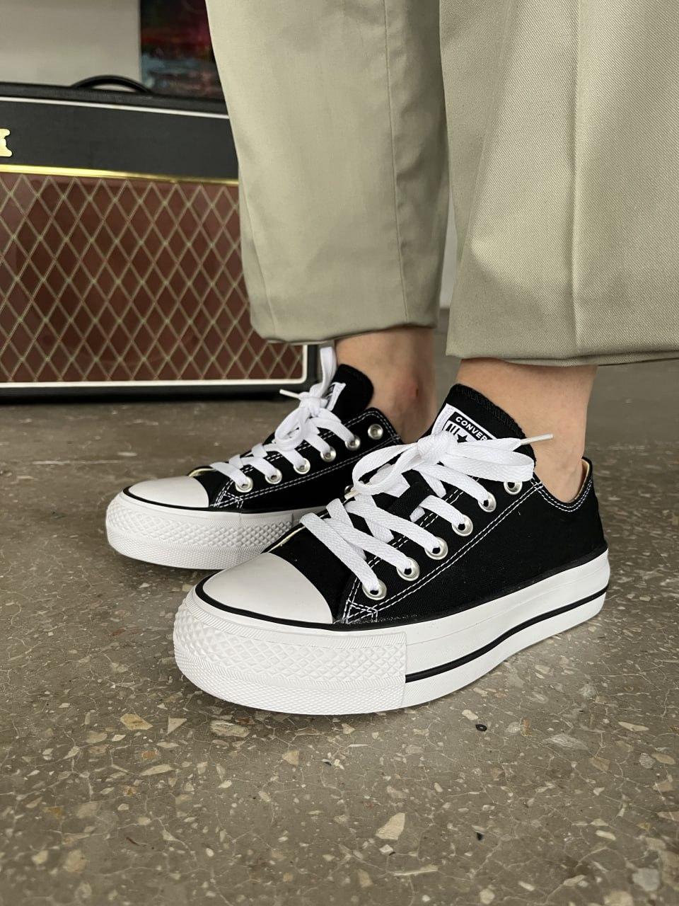 Converse Chuck Taylor All Star Platform Black White