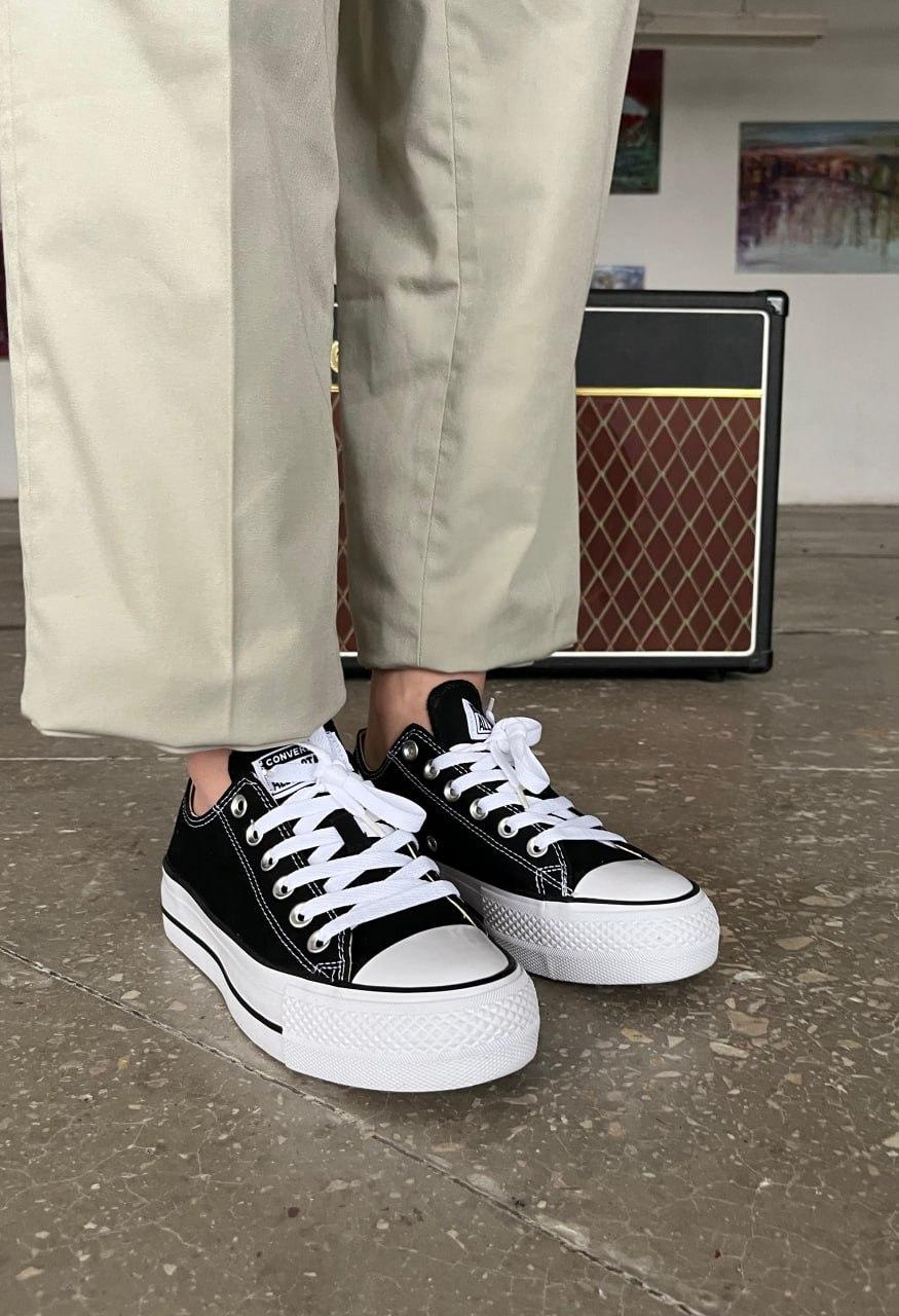 Converse Chuck Taylor All Star Platform Black White