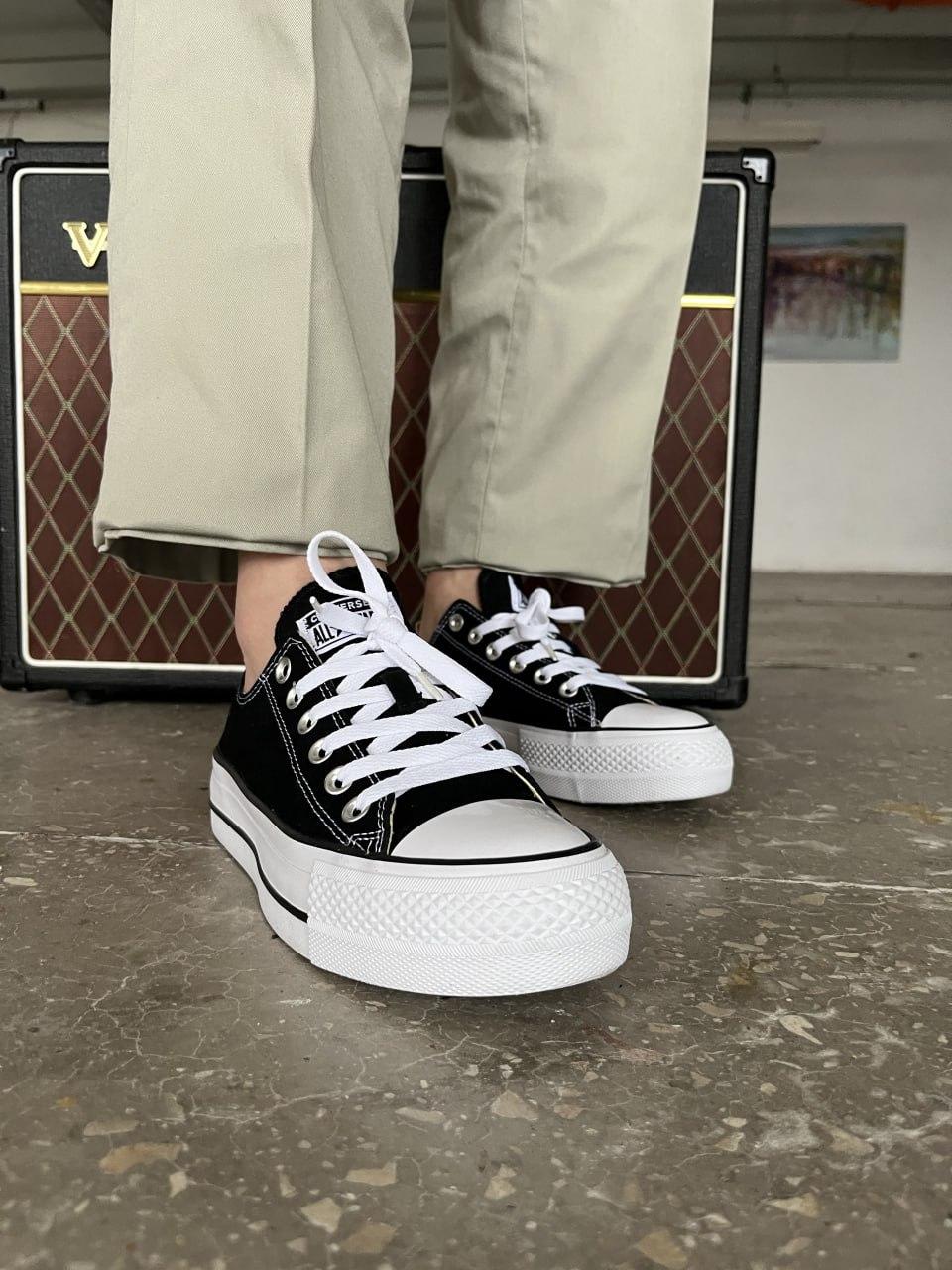 Converse Chuck Taylor All Star Platform Black White