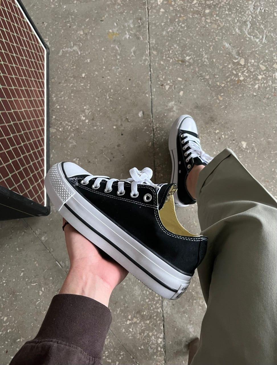 Converse Chuck Taylor All Star Platform Black White