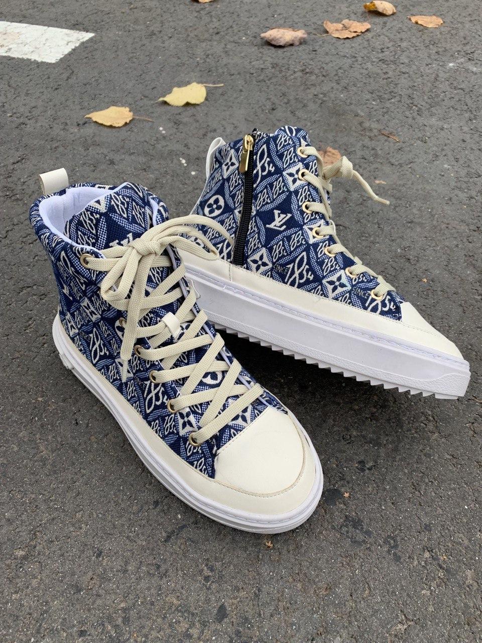 LV STELLAR MONOGRAM SINCE 1854 Blue