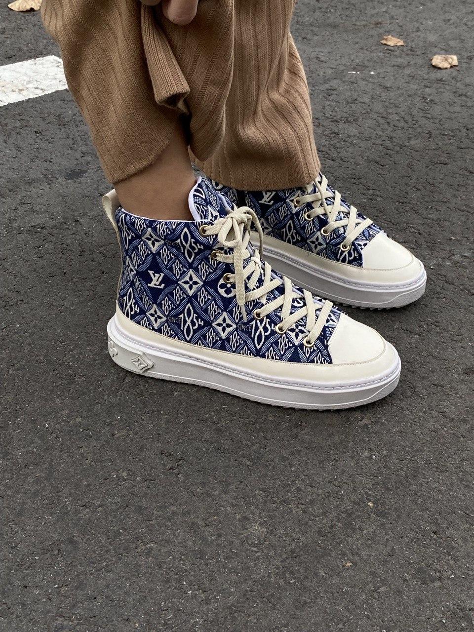 LV STELLAR MONOGRAM SINCE 1854 Blue