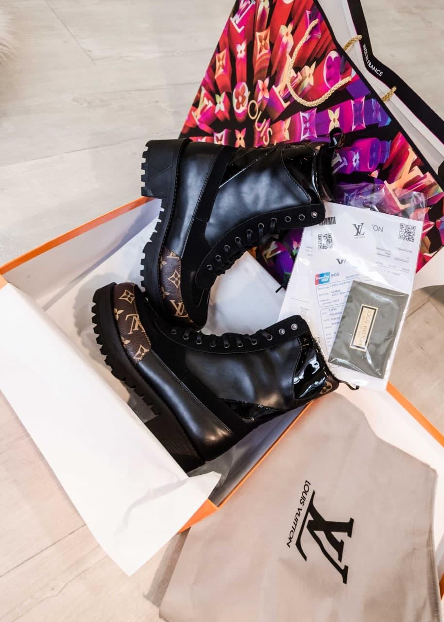 Louis Vuitton Boots Black