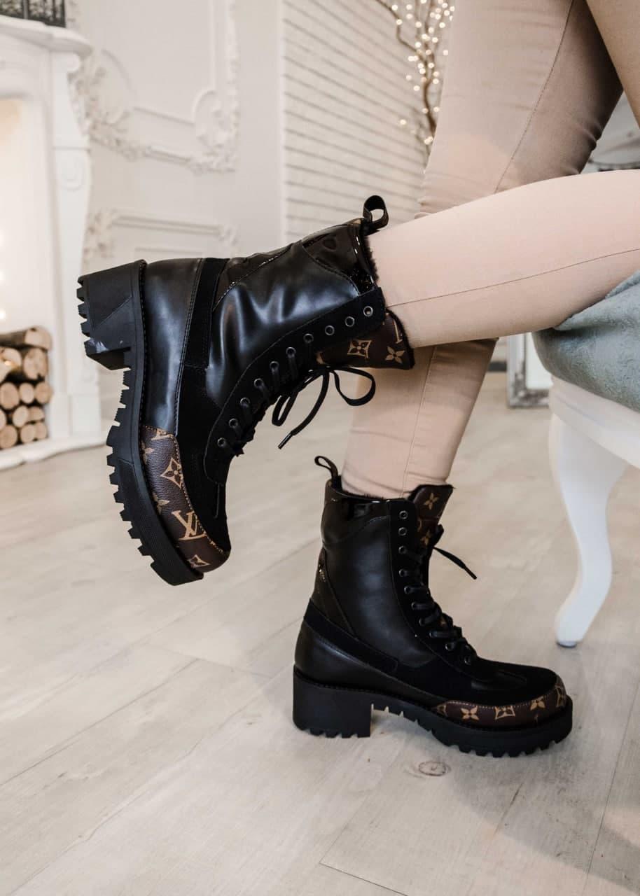 Louis Vuitton Boots Black