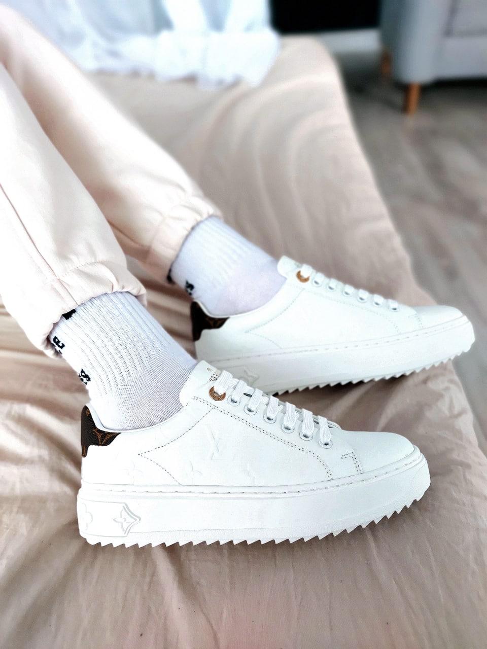 Louis Vuitton White Brown 1