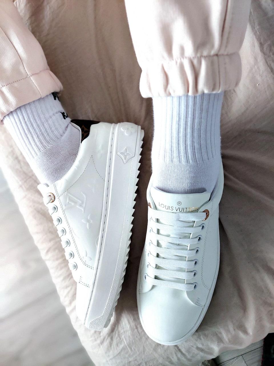 Louis Vuitton White Brown 1