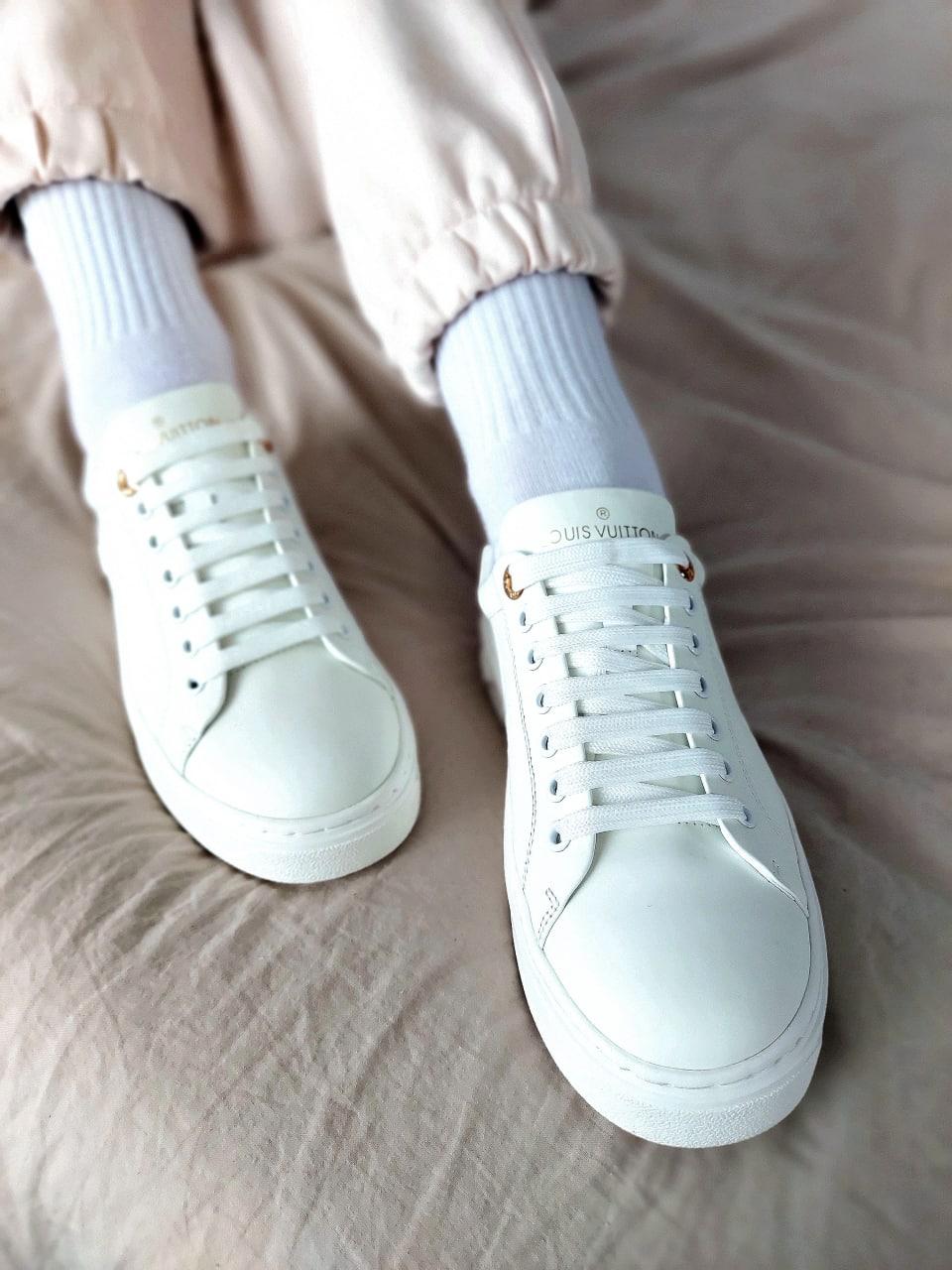 Louis Vuitton White Brown 1