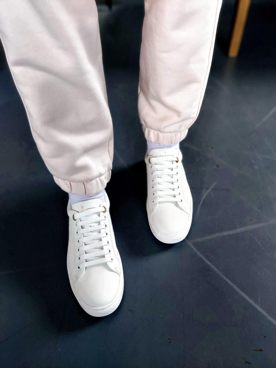 Louis Vuitton White Brown