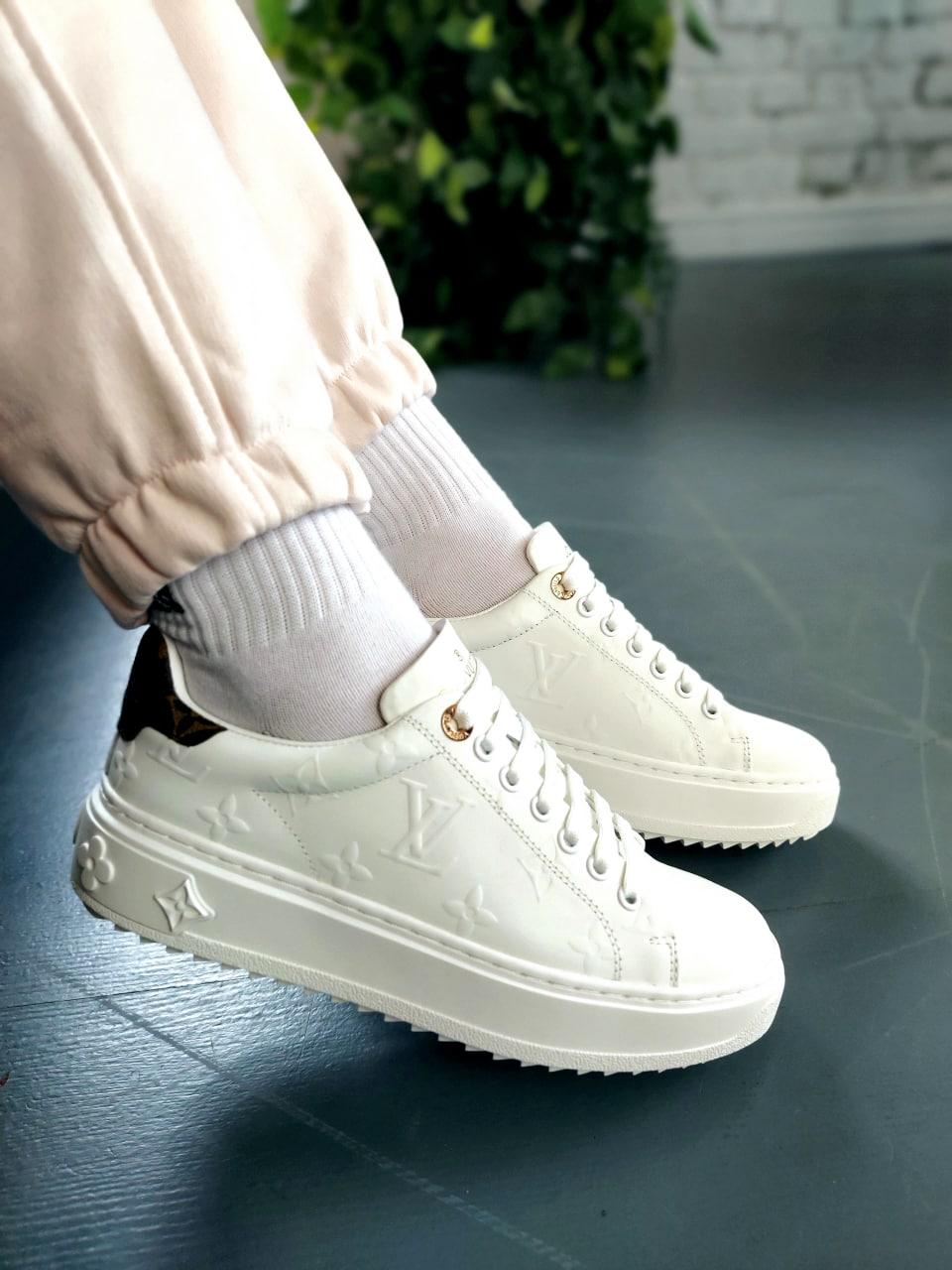 Louis Vuitton White Brown 1