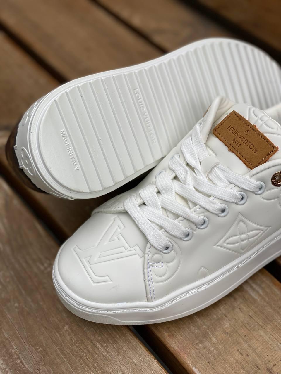 Louis Vuitton White Brown 1