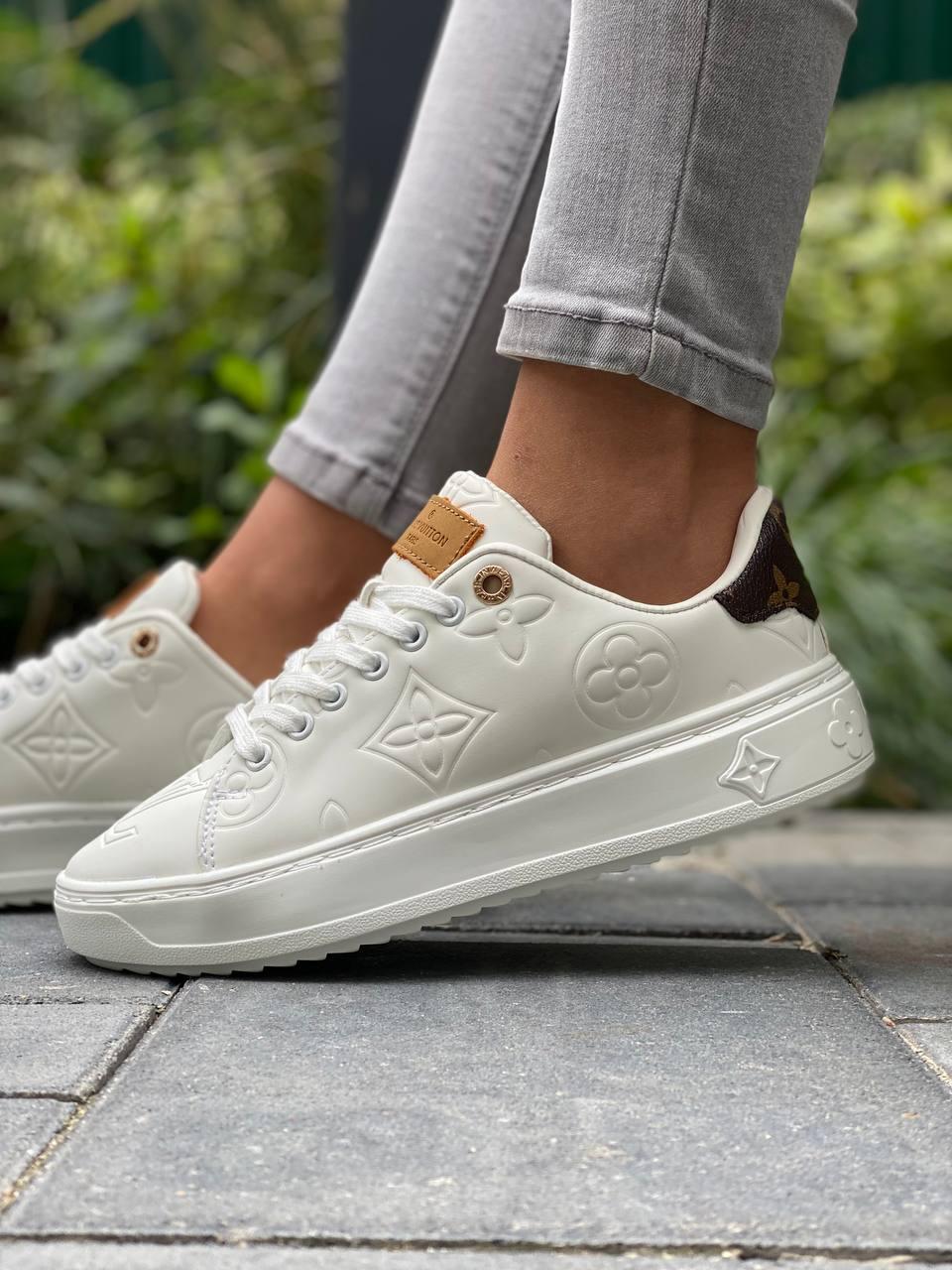 Louis Vuitton White Brown 1