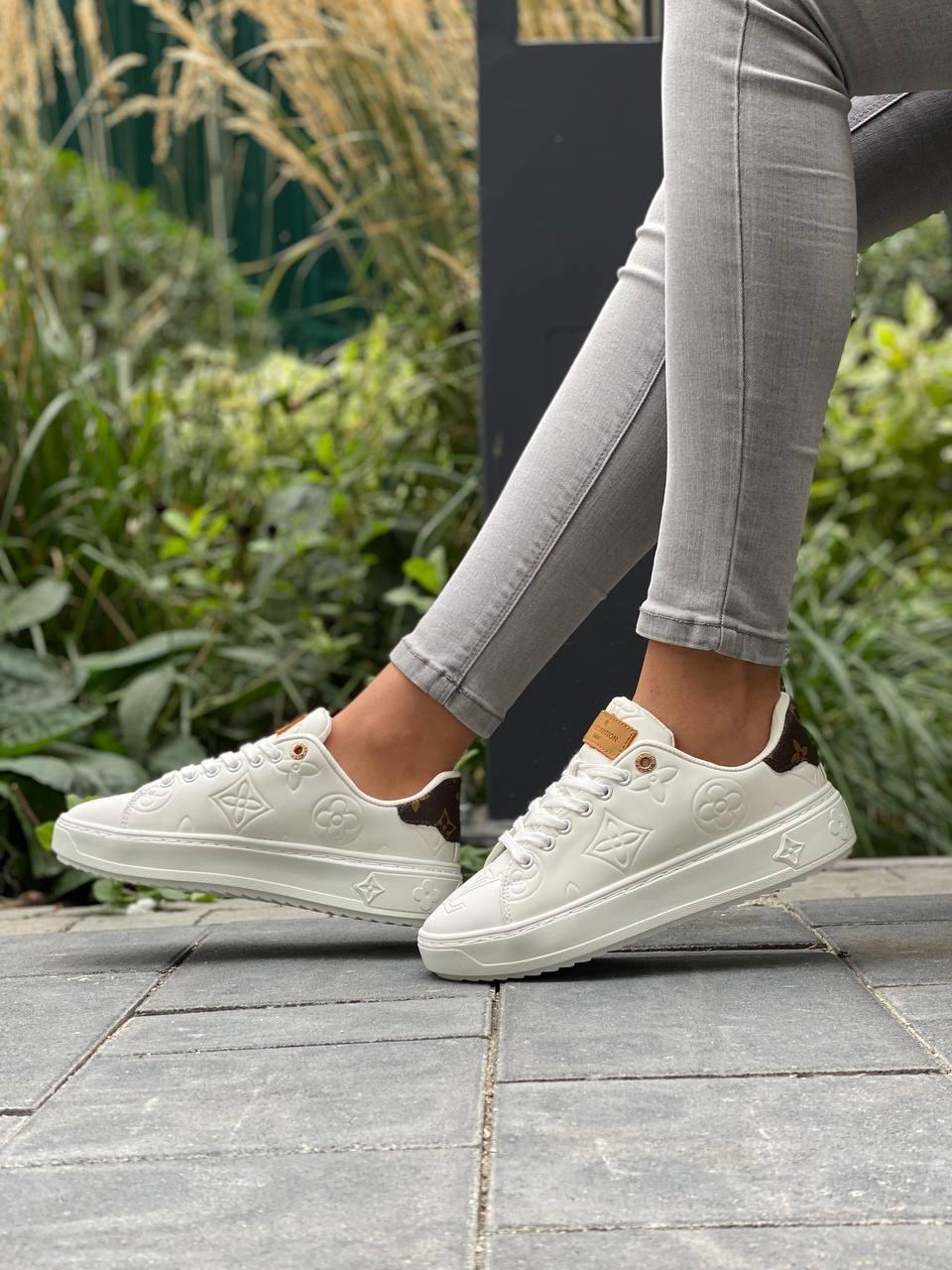 Louis Vuitton White Brown 1