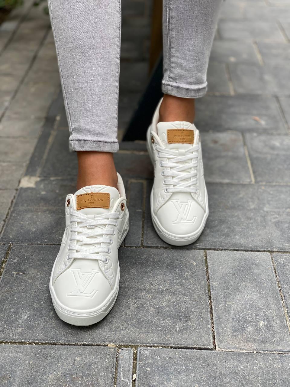 Louis Vuitton White Brown 1