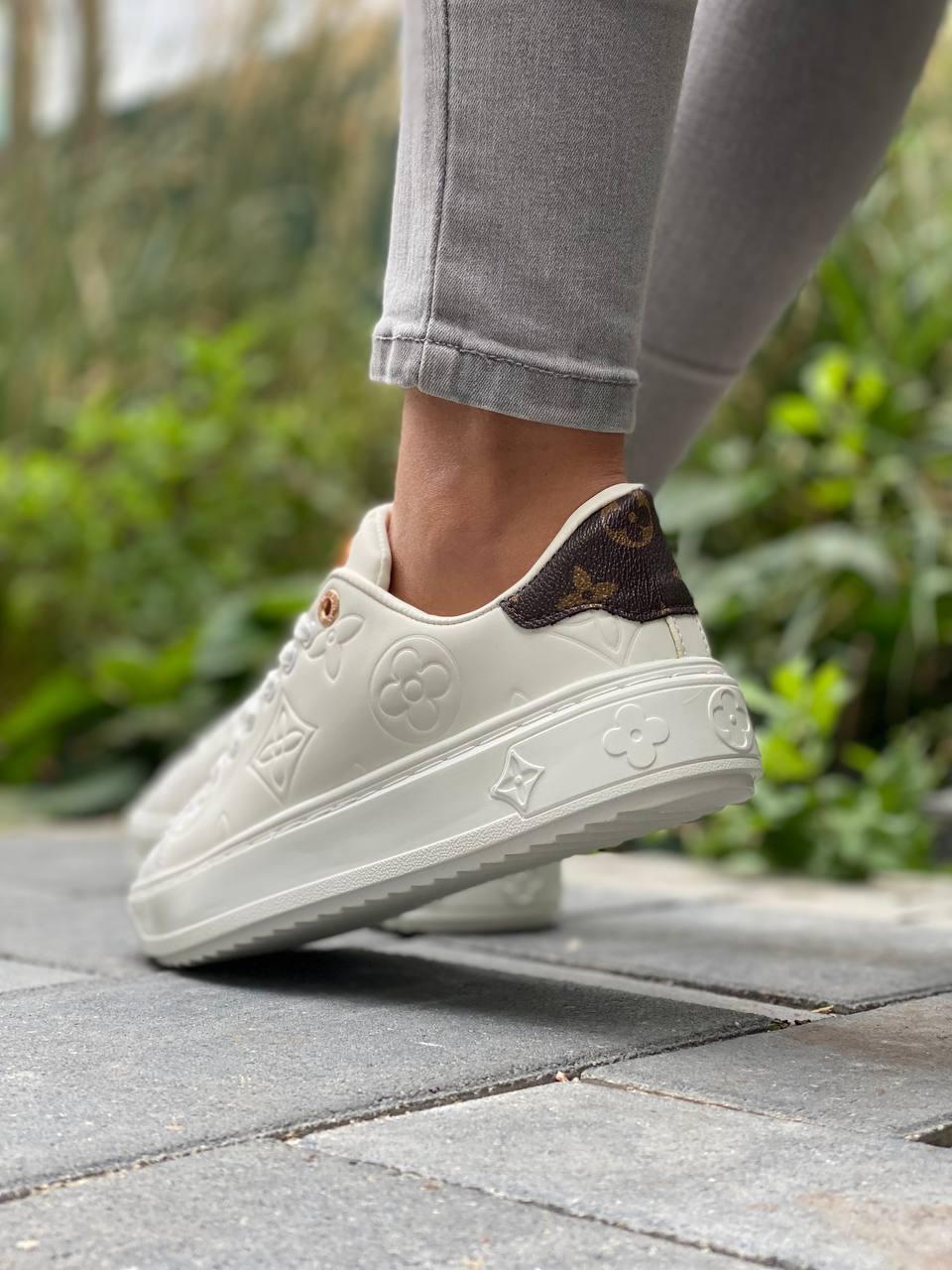 Louis Vuitton White Brown 1