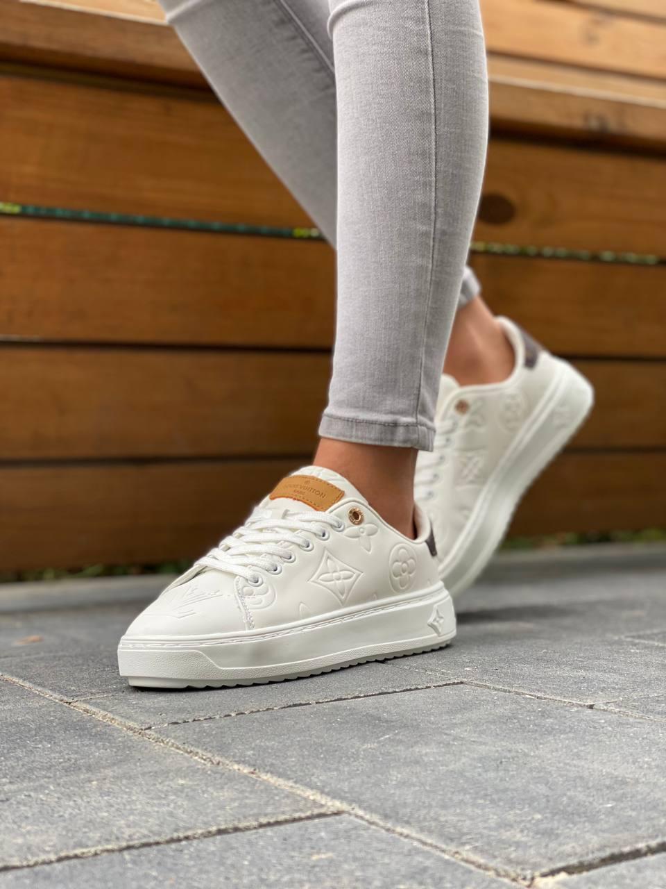 Louis Vuitton White Brown 1