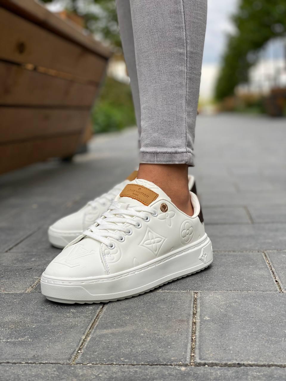 Louis Vuitton White Brown 1