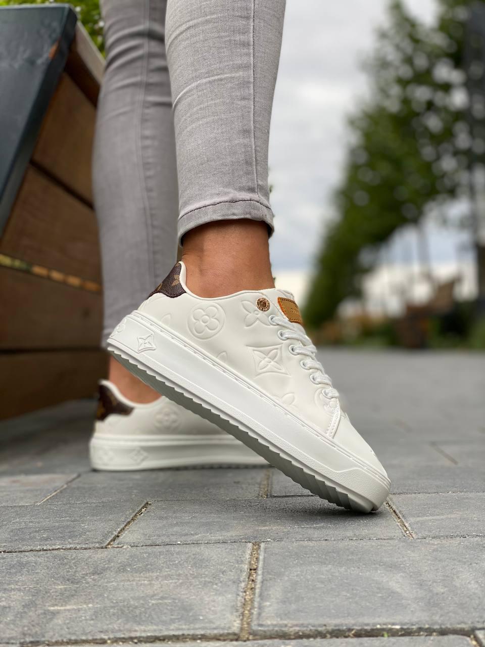 Louis Vuitton White Brown 1