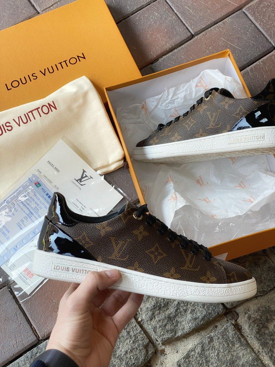 Louis Vuitton Brown White Black